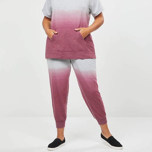 Lane Bryant Pants - NWT Lane Bryant Livi Ombré Jogger Pants 10/12